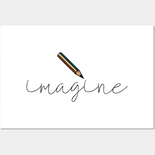 a Pencil of Imagination Posters and Art